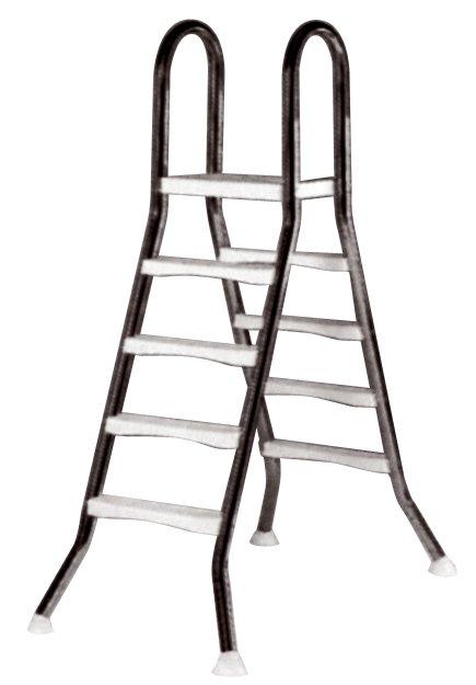Žebřík EEP, 4+4 stupně, AISI 304