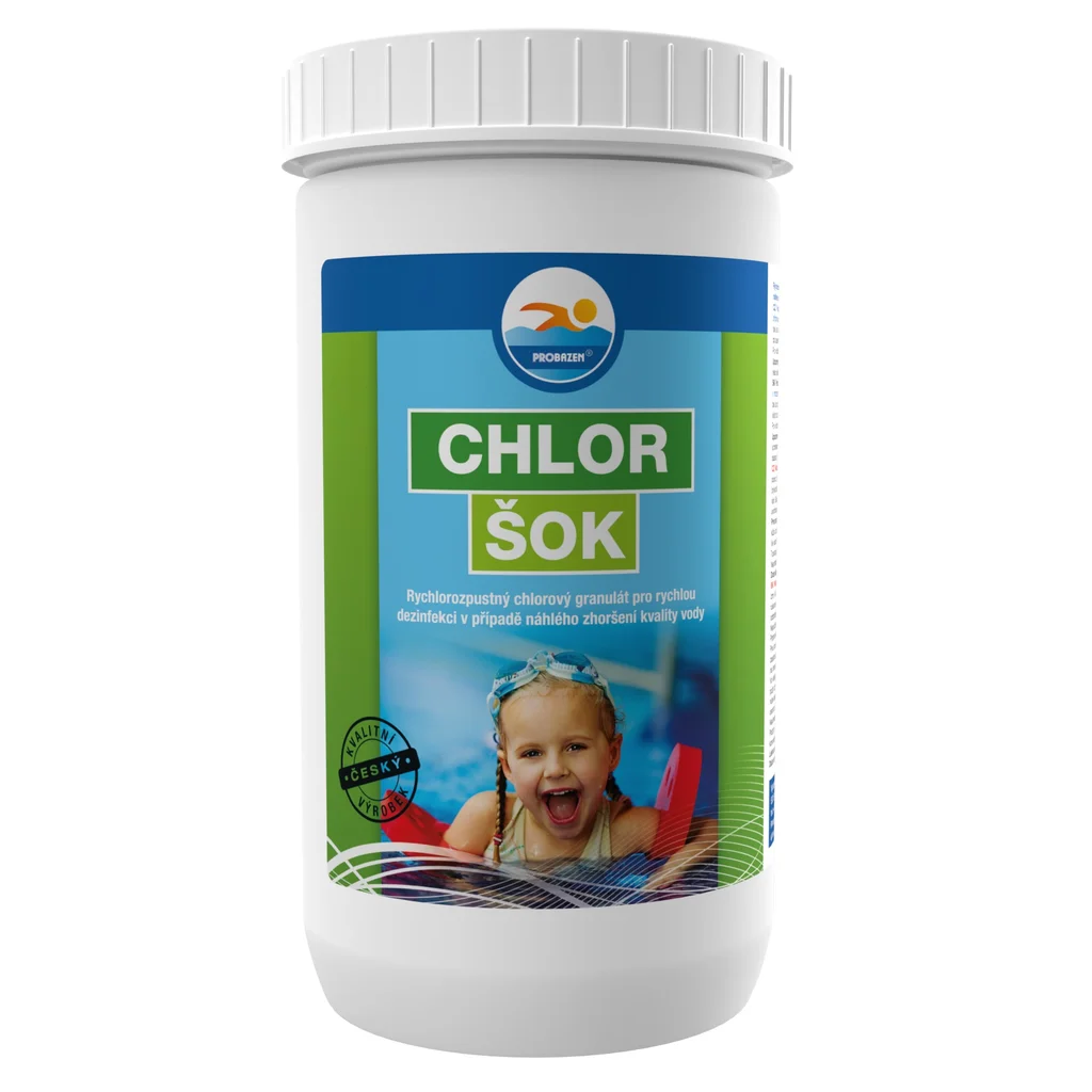 Chlor šok 1,2 kg