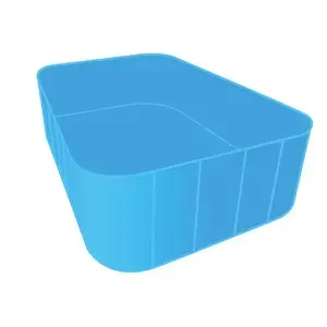 Obdélníkové + oválné plastové bazény