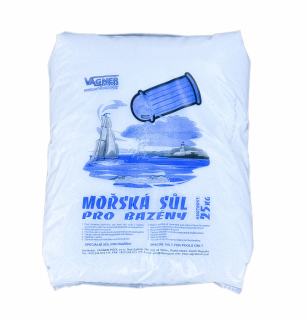 Bazénová sůl MOŘSKÁ, 25 kg