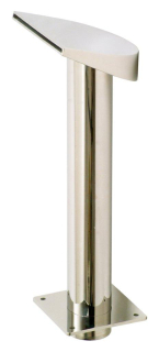 Chrlič-půlměsíc vysoký, AISI 316, proud nahoru