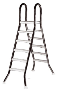 Žebřík EEP, 5+5 stupňů, AISI 304
